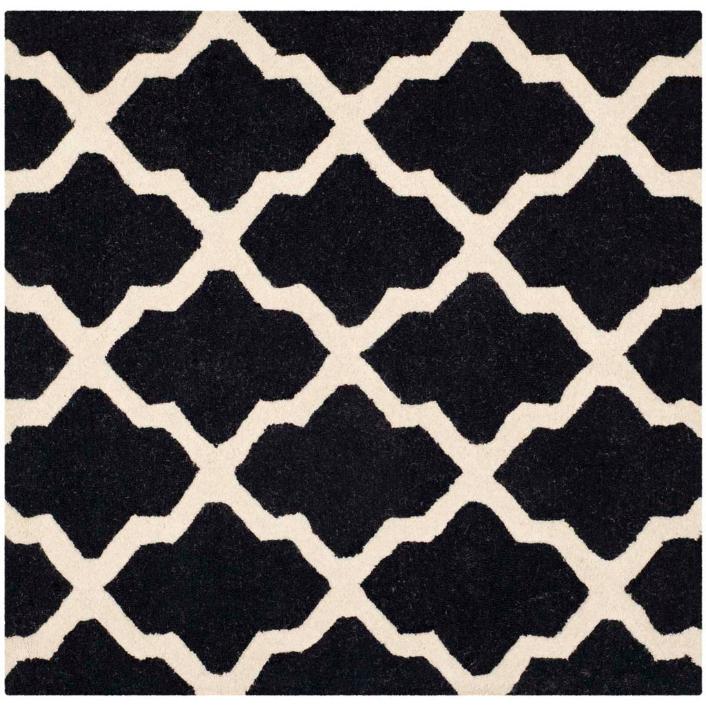 Safavieh Cambridge Rug Collection CAM121E - Black / Ivory