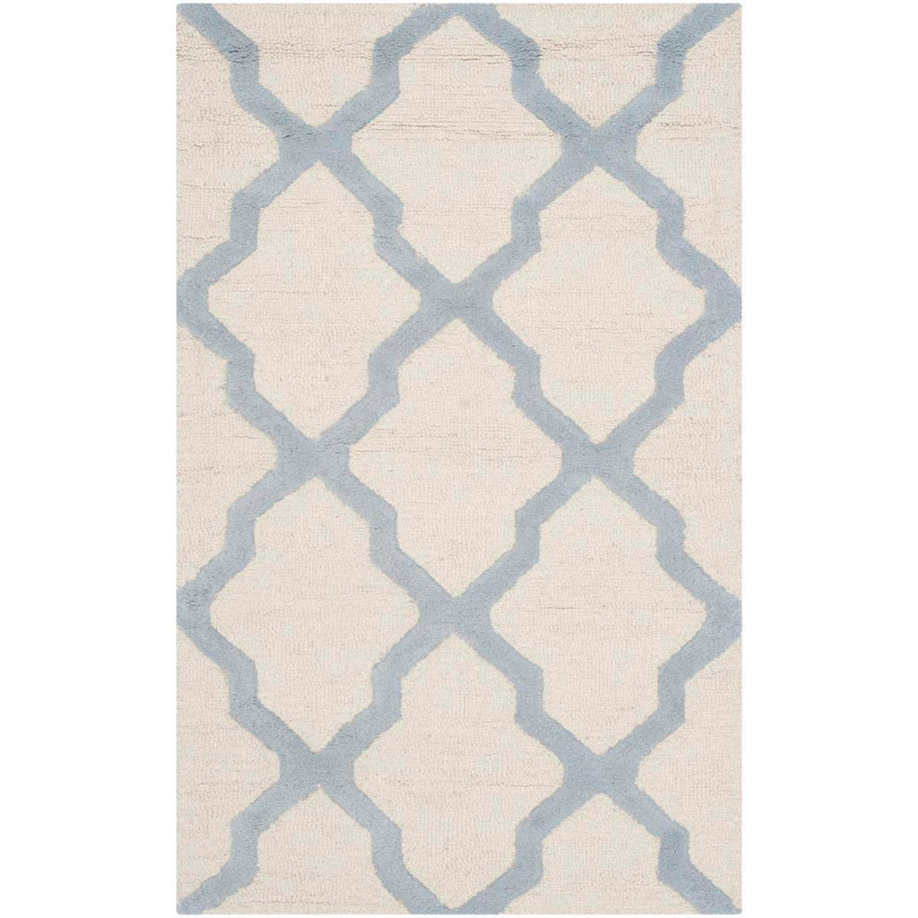 Safavieh Cambridge Rug Collection CAM121F - Ivory / Light Blue