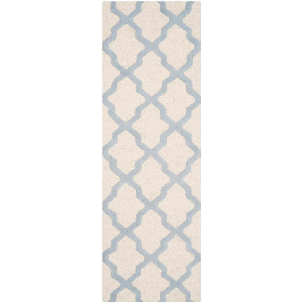 Safavieh Cambridge Rug Collection CAM121F - Ivory / Light Blue