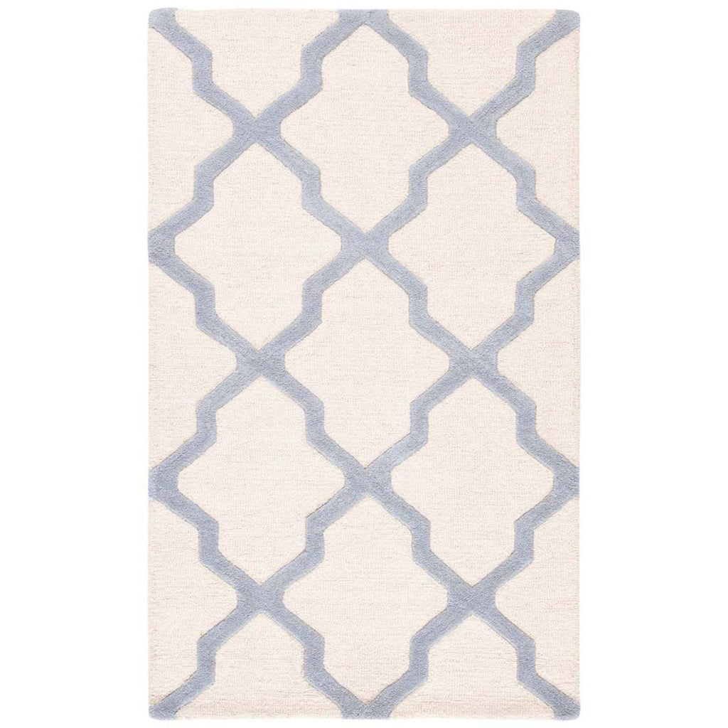 Safavieh Cambridge Rug Collection CAM121F - Ivory / Light Blue