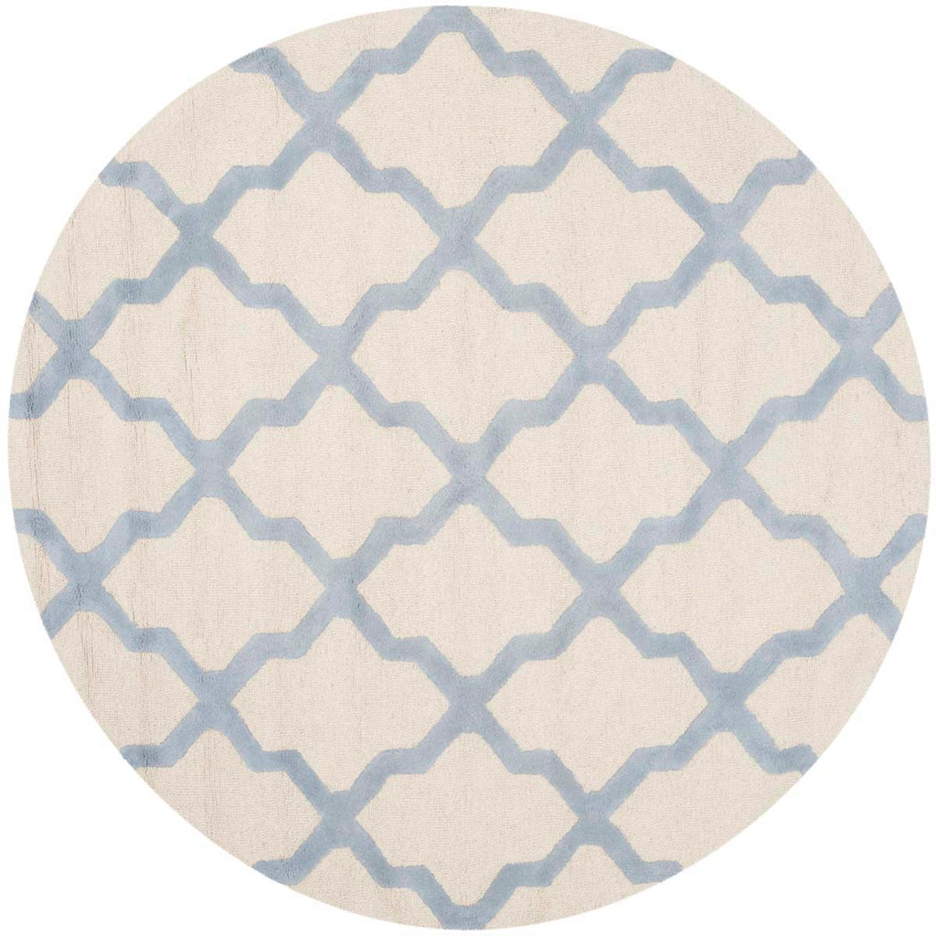 Safavieh Cambridge Rug Collection CAM121F - Ivory / Light Blue