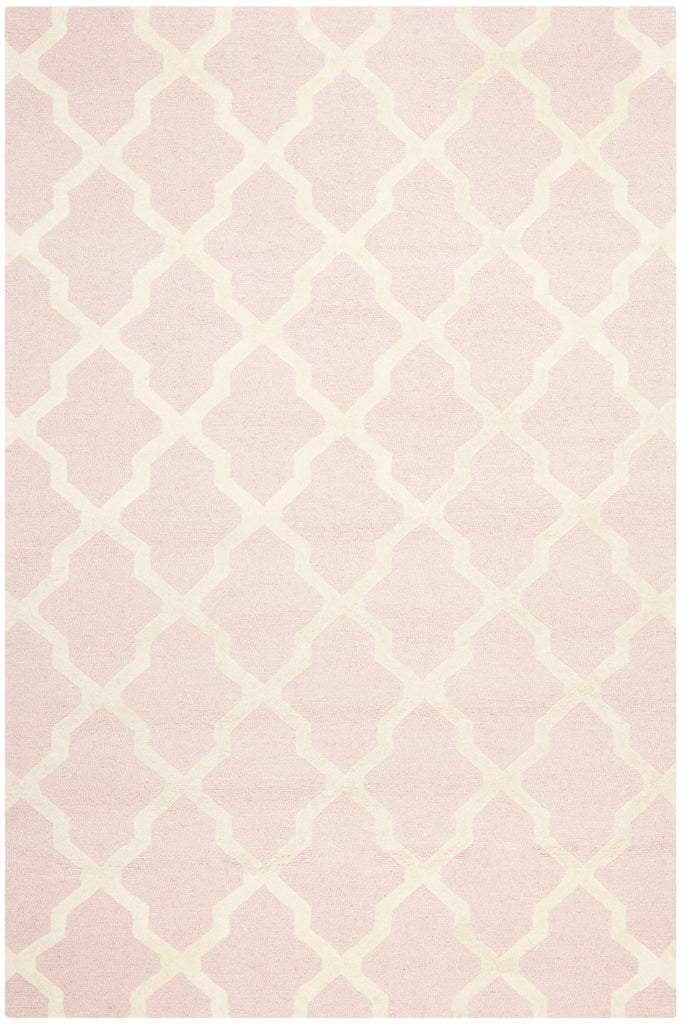 Safavieh Cambridge Rug Collection CAM121M - Light Pink / Ivory