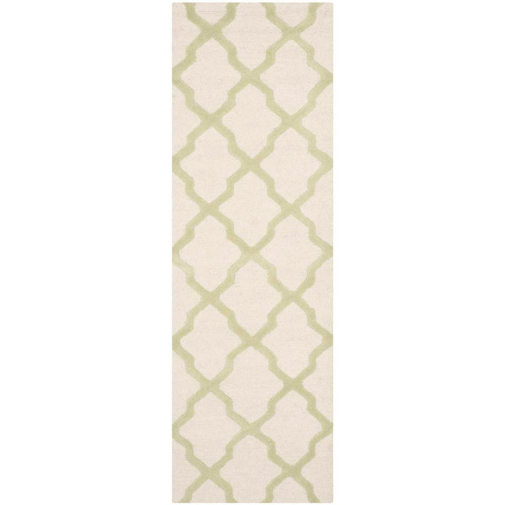 Safavieh Cambridge Rug Collection CAM121N - Ivory / Light Green