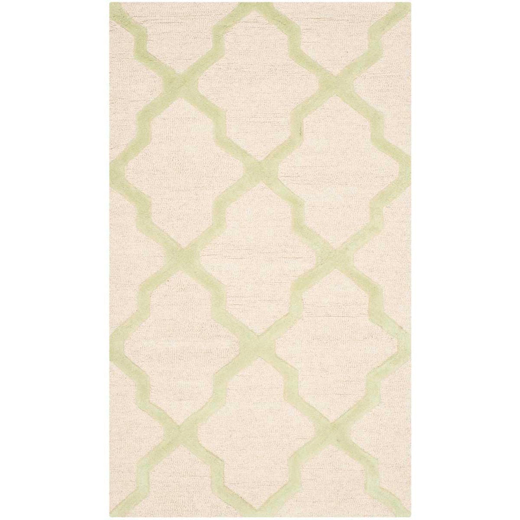 Safavieh Cambridge Rug Collection CAM121N - Ivory / Light Green