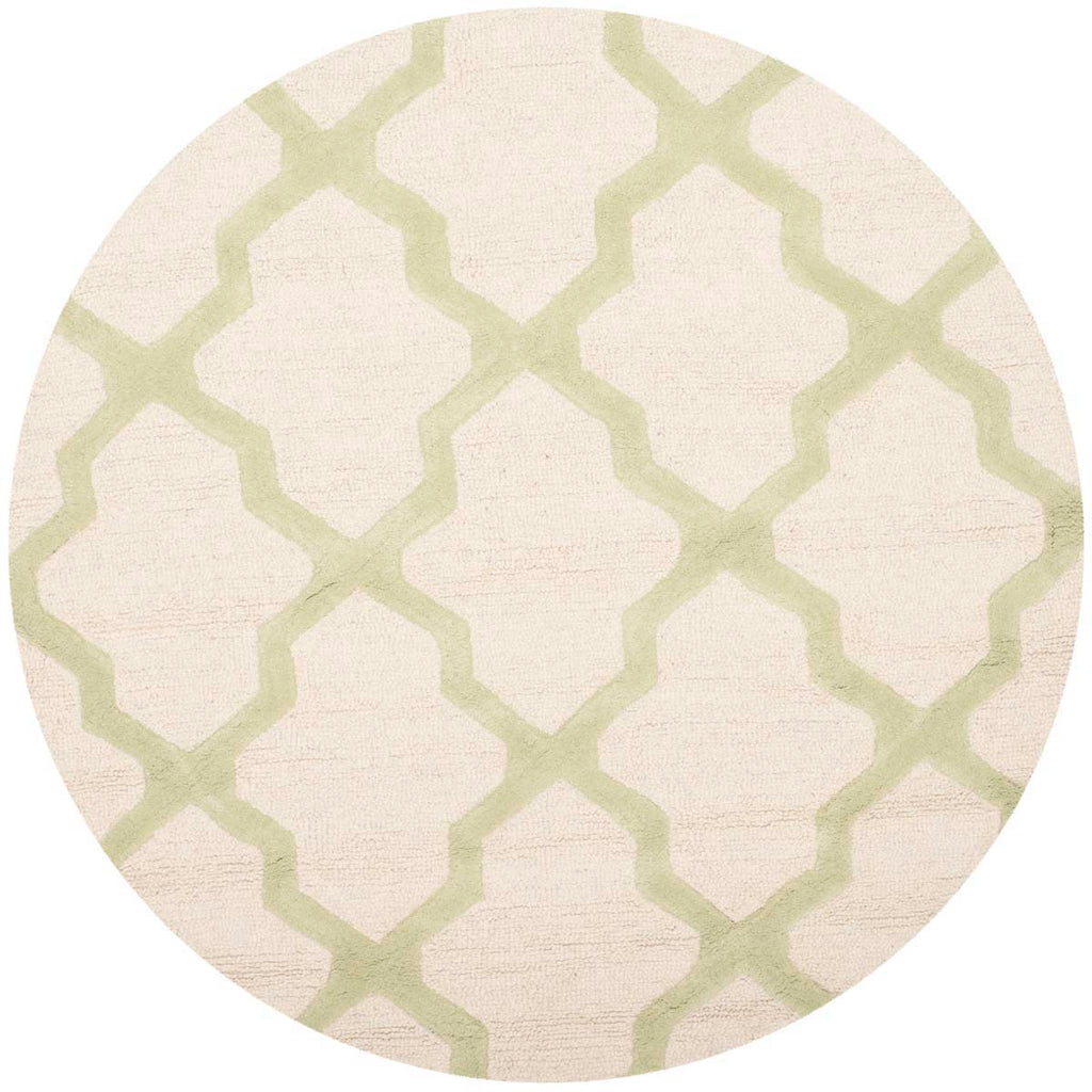 Safavieh Cambridge Rug Collection CAM121N - Ivory / Light Green