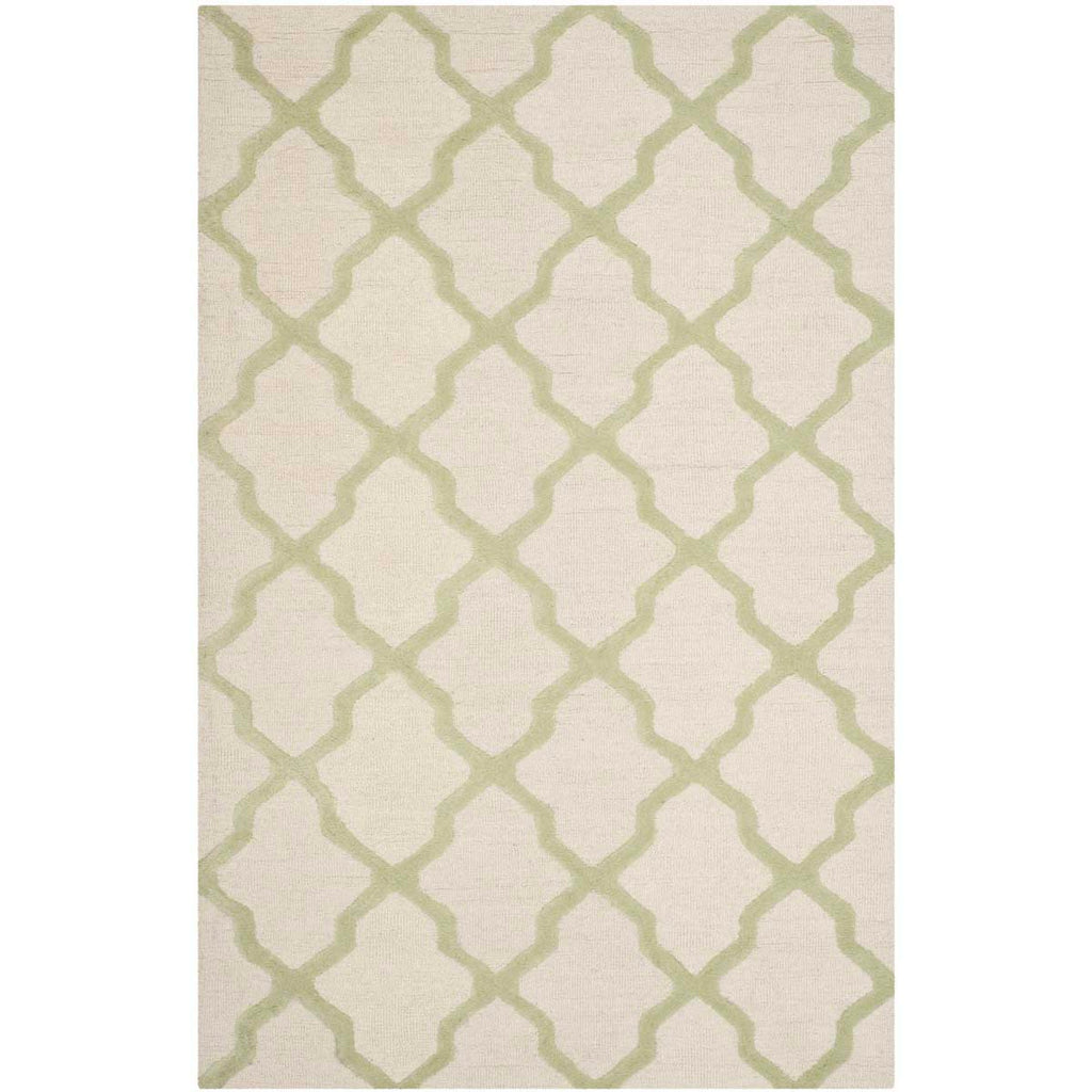 Safavieh Cambridge Rug Collection CAM121N - Ivory / Light Green