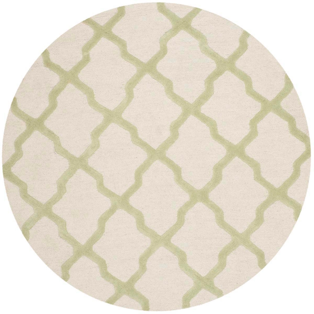 Safavieh Cambridge Rug Collection CAM121N - Ivory / Light Green