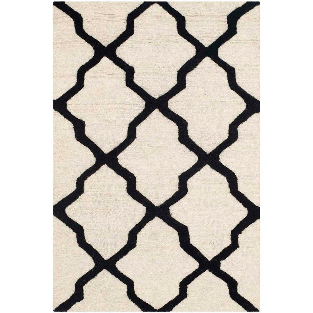 Safavieh Cambridge Rug Collection CAM121W - Ivory / Black