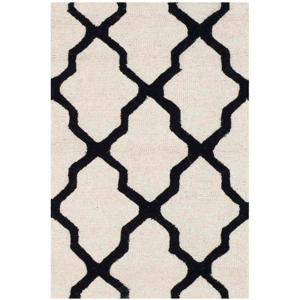 Safavieh Cambridge Rug Collection CAM121W - Ivory / Black