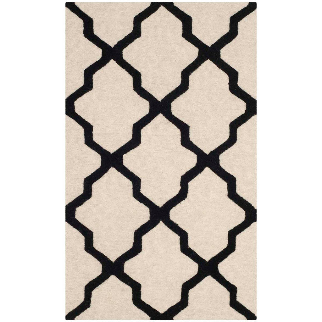 Safavieh Cambridge Rug Collection CAM121W - Ivory / Black
