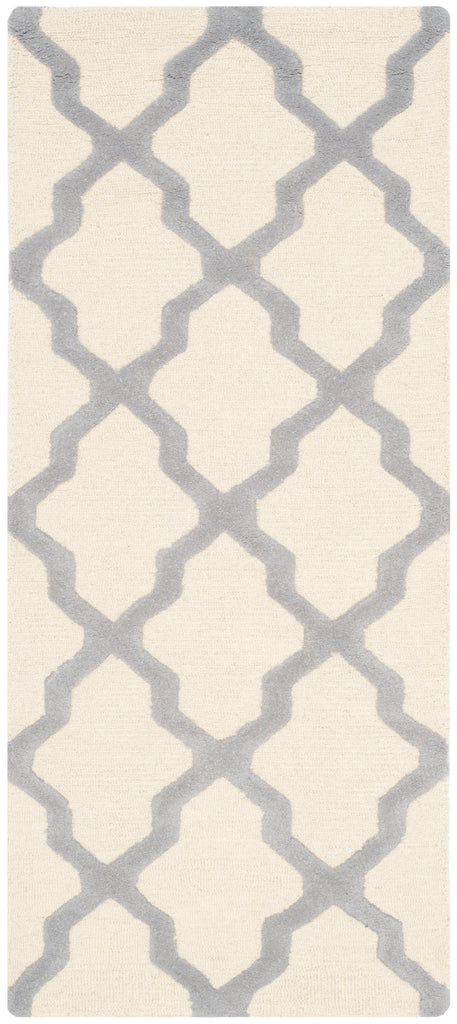 Safavieh Cambridge Rug Collection CAM121Y - Ivory / Silver