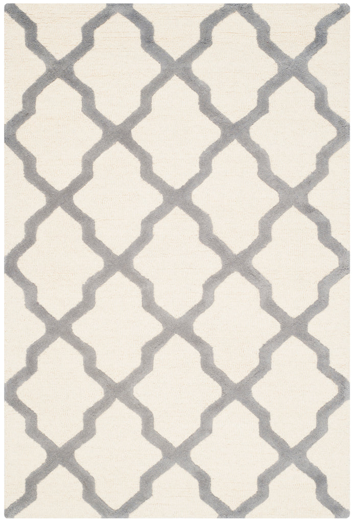 Safavieh Cambridge Rug Collection CAM121Y - Ivory / Silver
