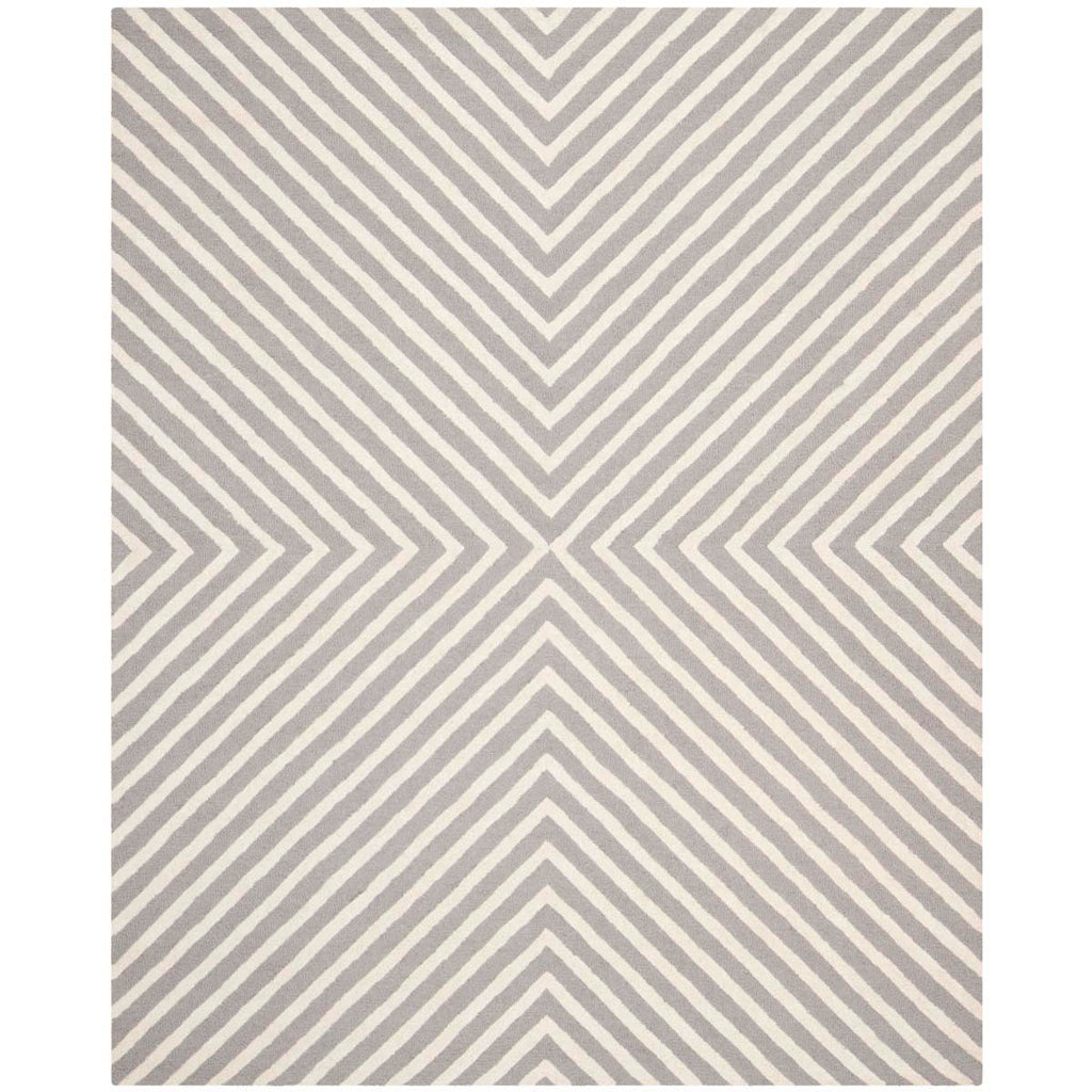 Safavieh Cambridge Rug Collection CAM129D - Silver / Ivory