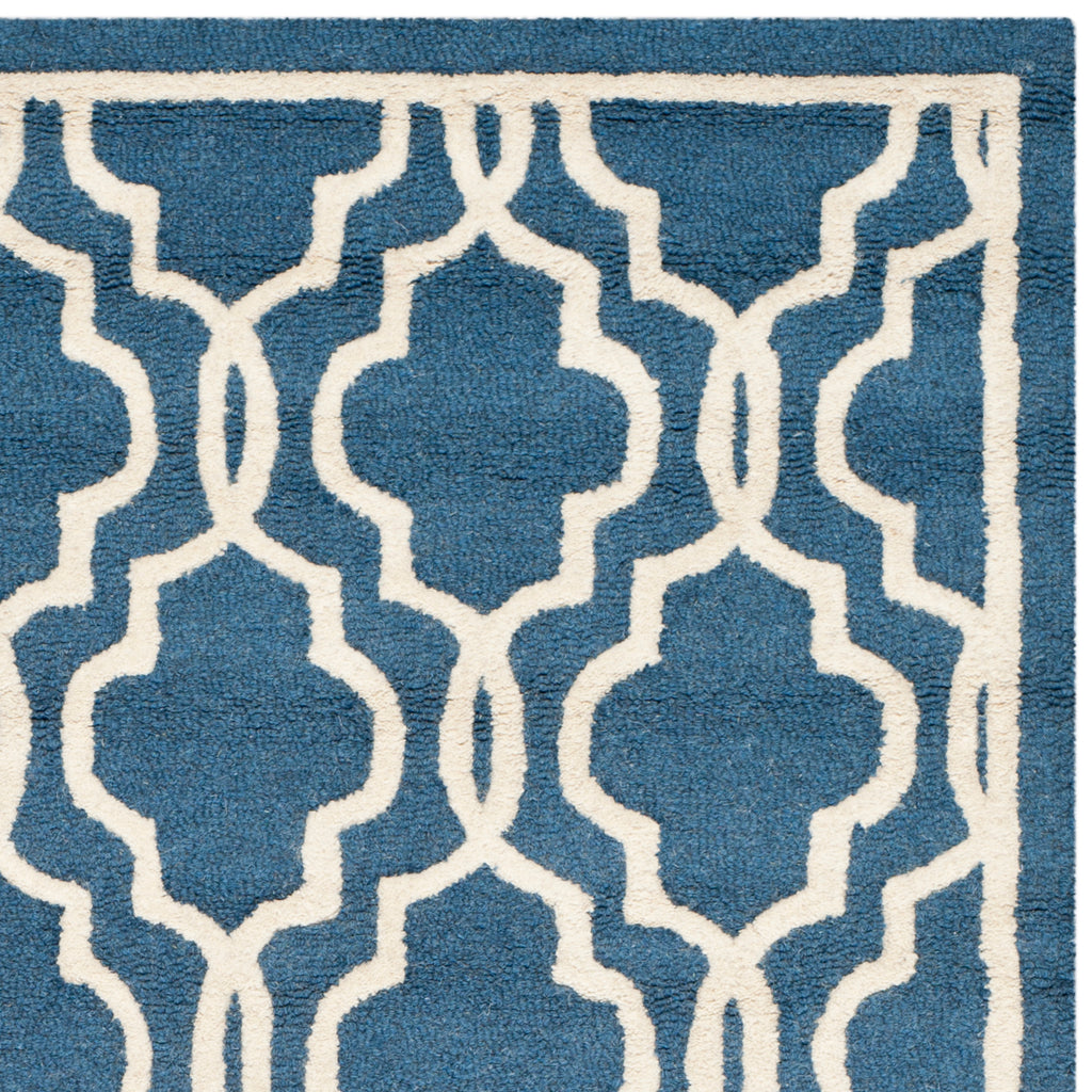 Contemporary Area Rug, CAM131G, 160 X 230 cm in Navy / Ivory