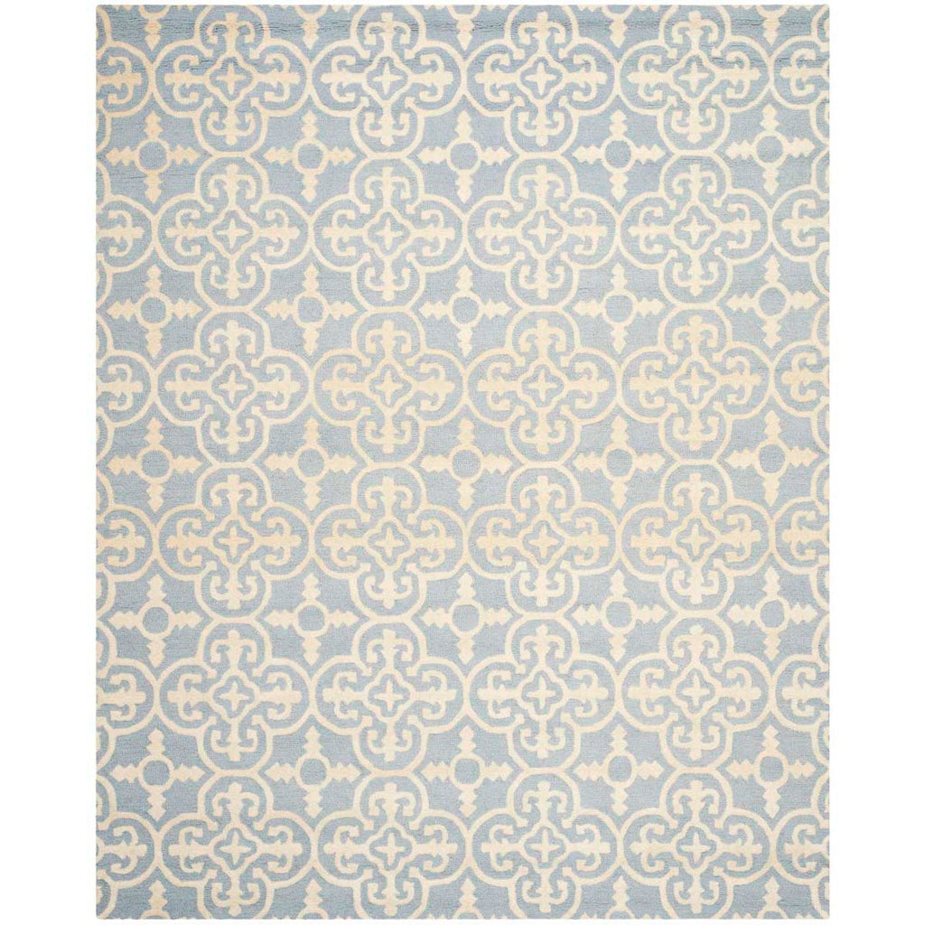 Safavieh Cambridge Rug Collection CAM133A - Light Blue / Ivory