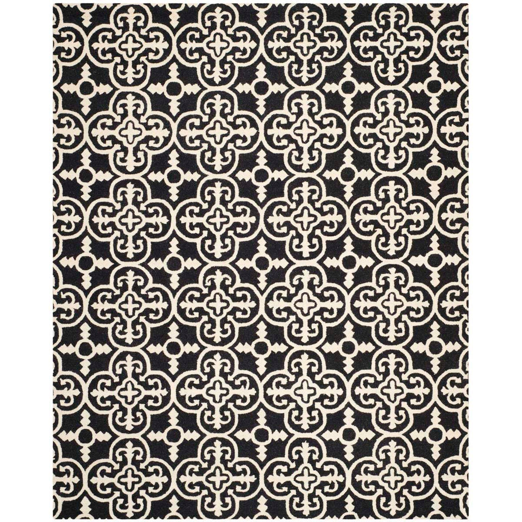 Safavieh Cambridge Rug Collection CAM133E - Black / Ivory