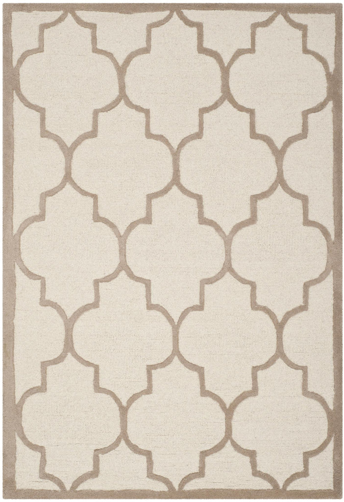 Contemporary Accent Rug, CAM134P, 60 X 91 cm in Ivory / Beige