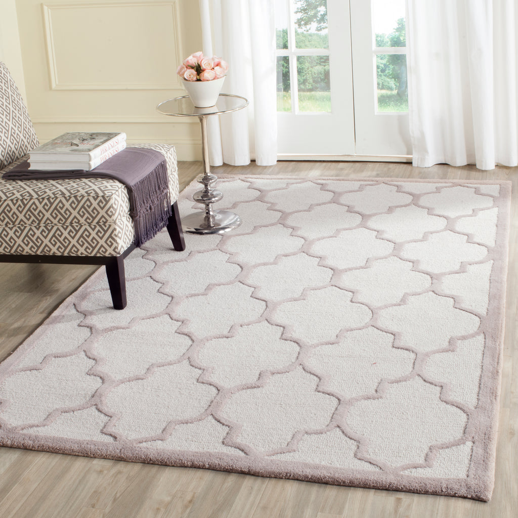 Contemporary Accent Rug, CAM134P, 60 X 91 cm in Ivory / Beige