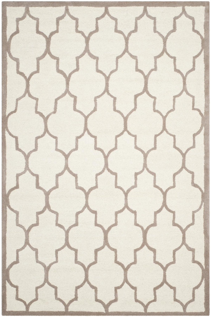 Contemporary Area Rug, CAM134P, 200 X 300 cm in Ivory / Beige