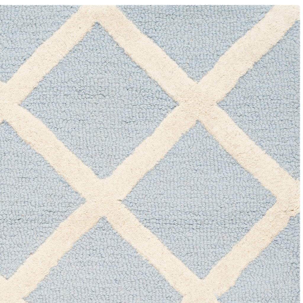 Contemporary Area Rug, CAM135A, 120 X 180 cm in Light Blue / Ivory