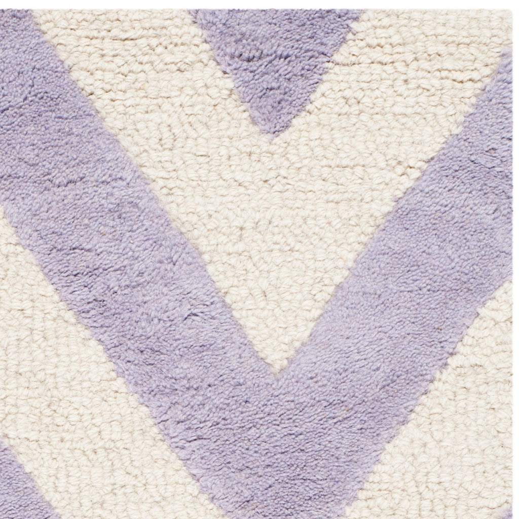 Contemporary Runner Rug, CAM139C, 62 X 240 cm in Lavender / Ivory