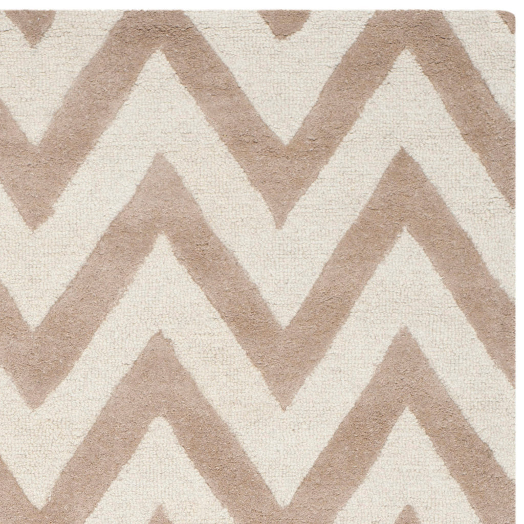 Contemporary Runner Rug, CAM139J, 76 X 182 cm in Beige / Ivory