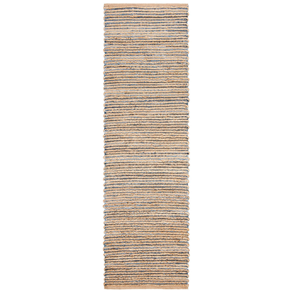 Safavieh Cape Cod Rug Collection CAP307M - Natural / Blue