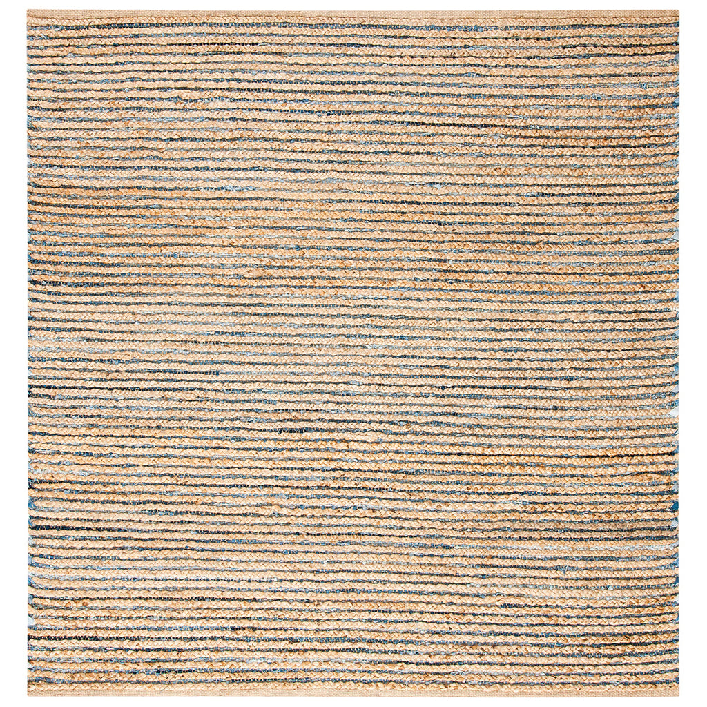 Safavieh Cape Cod Rug Collection CAP307M - Natural / Blue