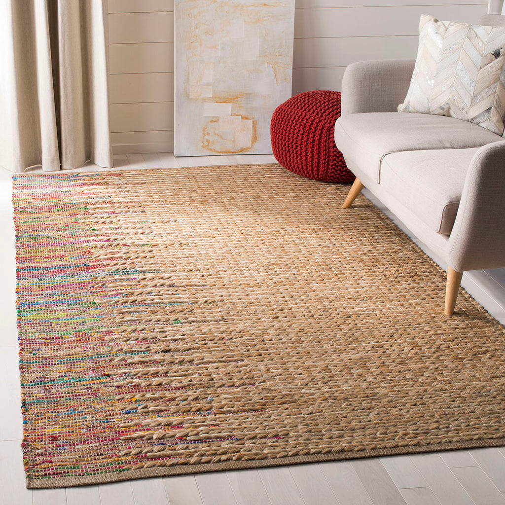 Safavieh Cape Cod Rug Collection CAP308B - Natural / Multi