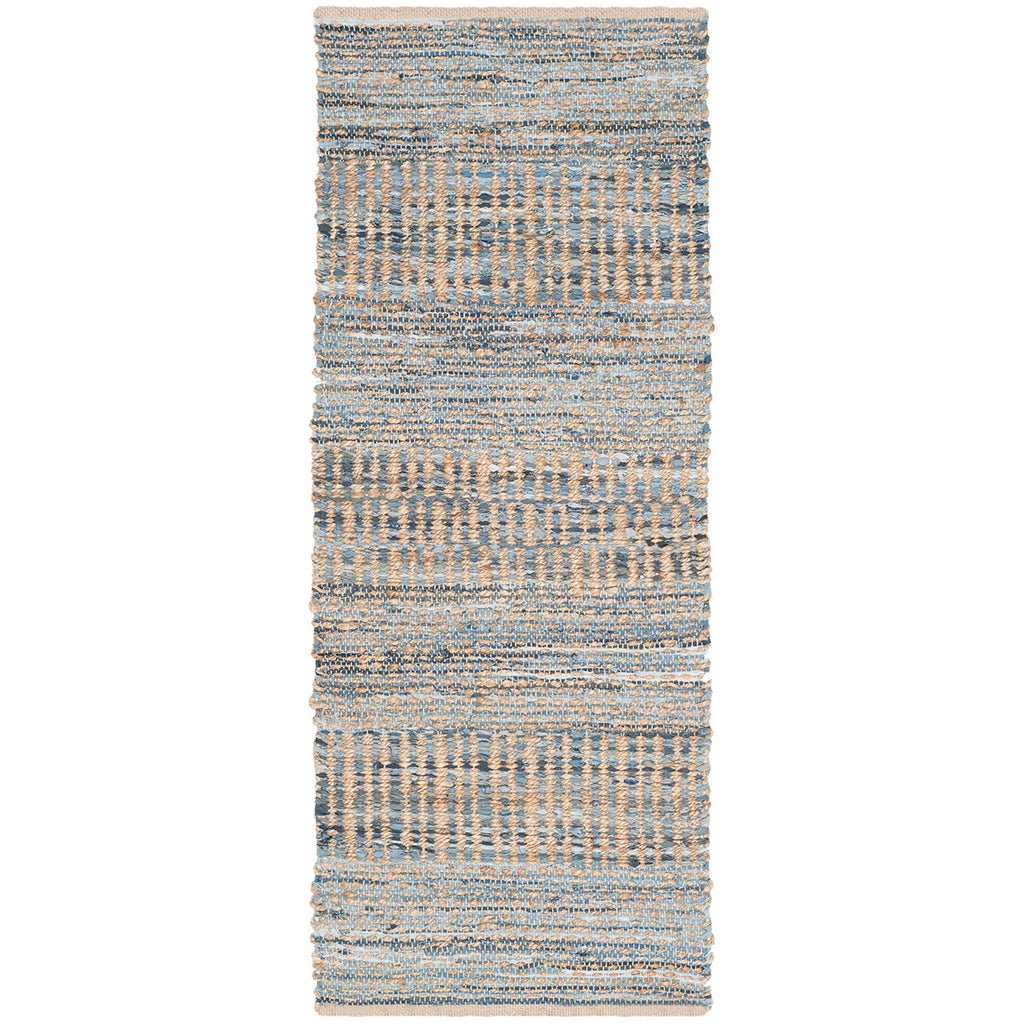 Safavieh Cape Cod Rug Collection CAP353A - Natural / Blue