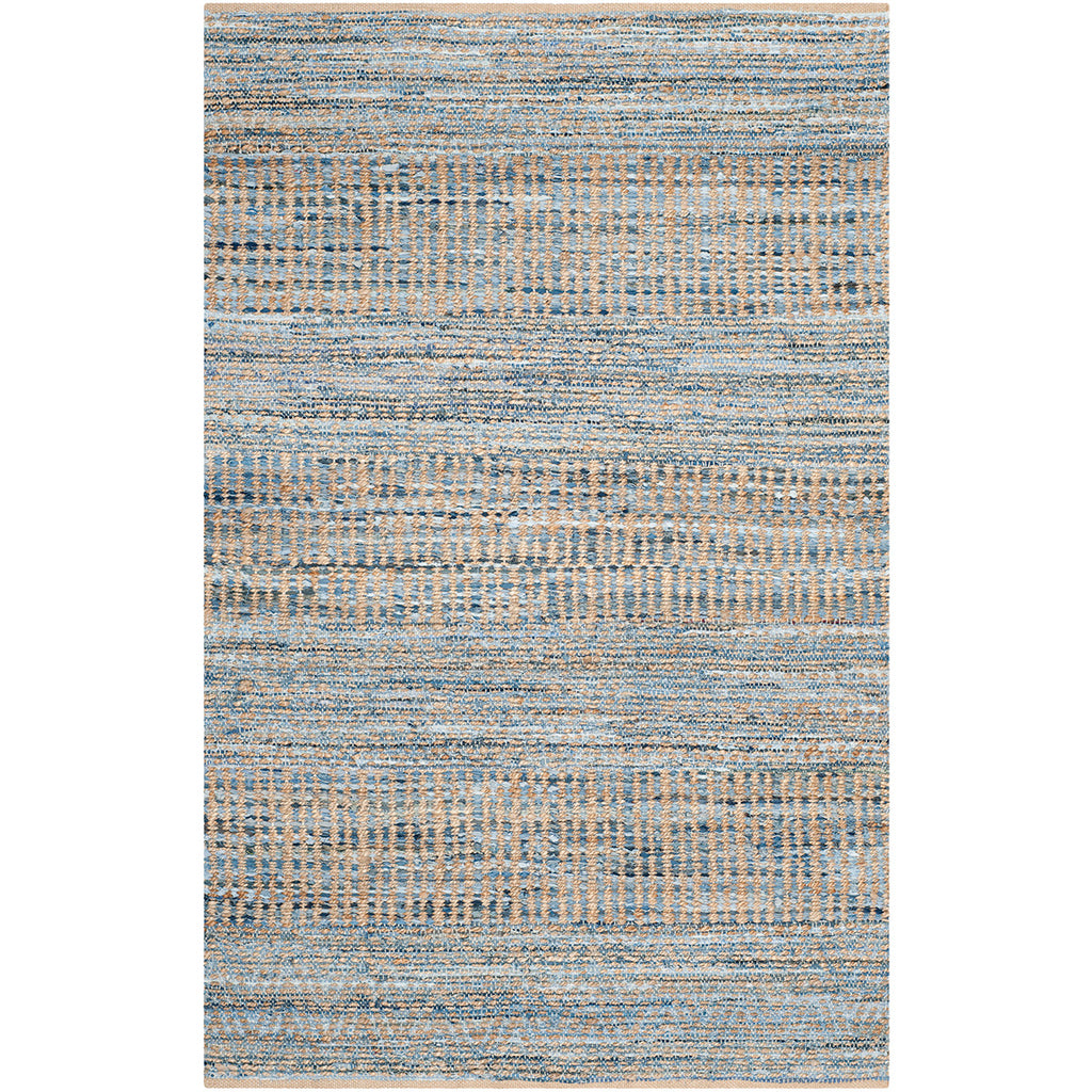 Safavieh Cape Cod Rug Collection CAP353A - Natural / Blue