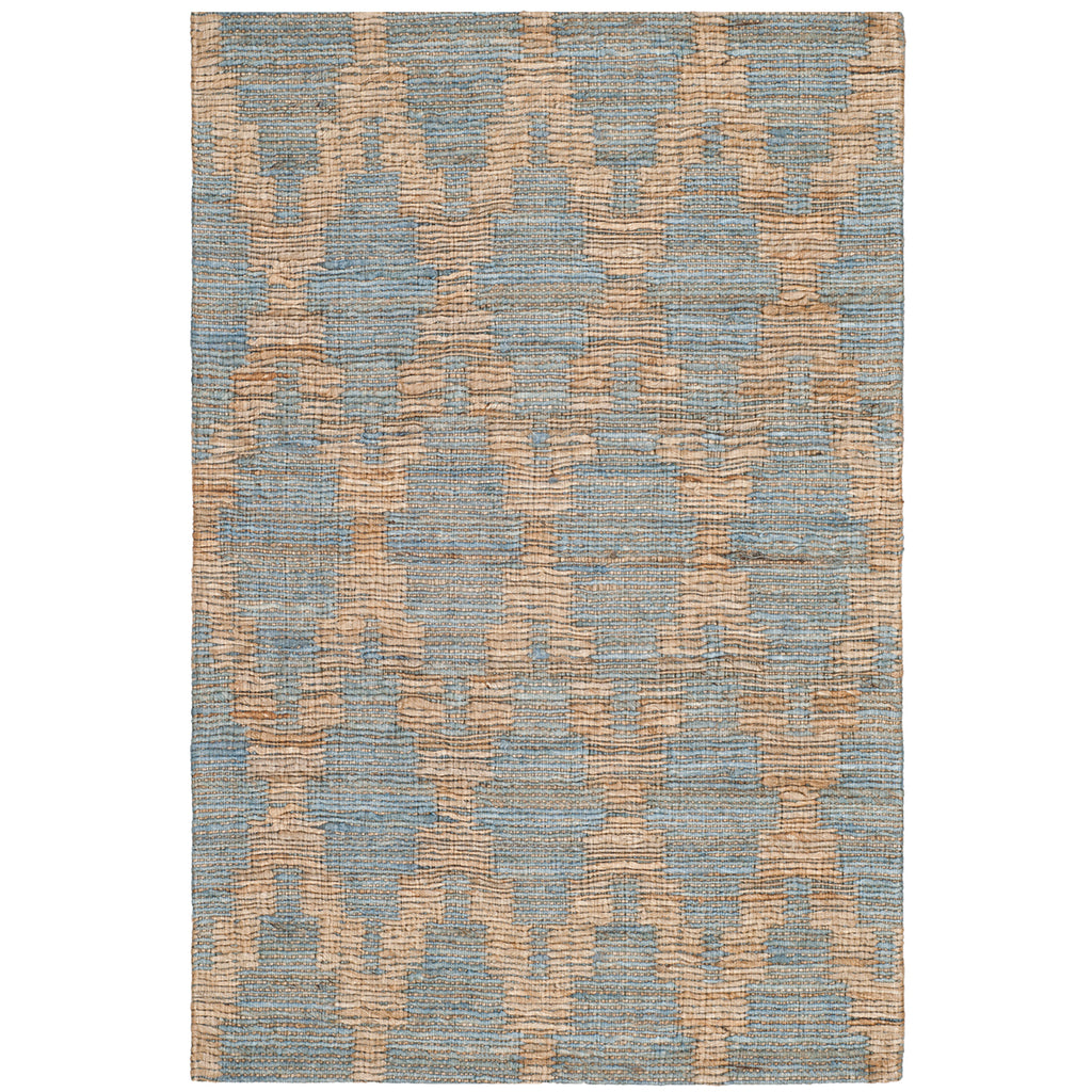 Safavieh Cape Cod Rug Collection CAP413A - Light Blue / Gold