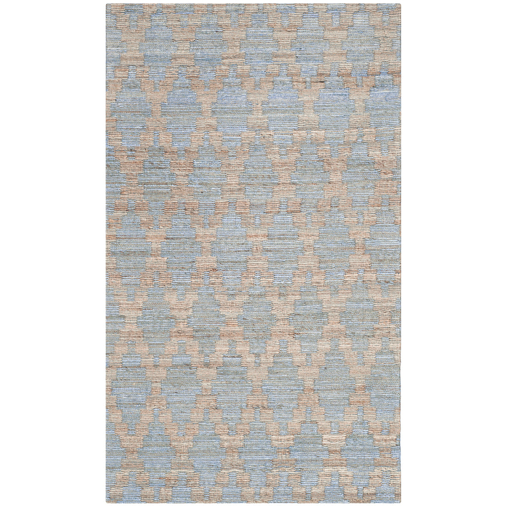 Safavieh Cape Cod Rug Collection CAP413A - Light Blue / Gold