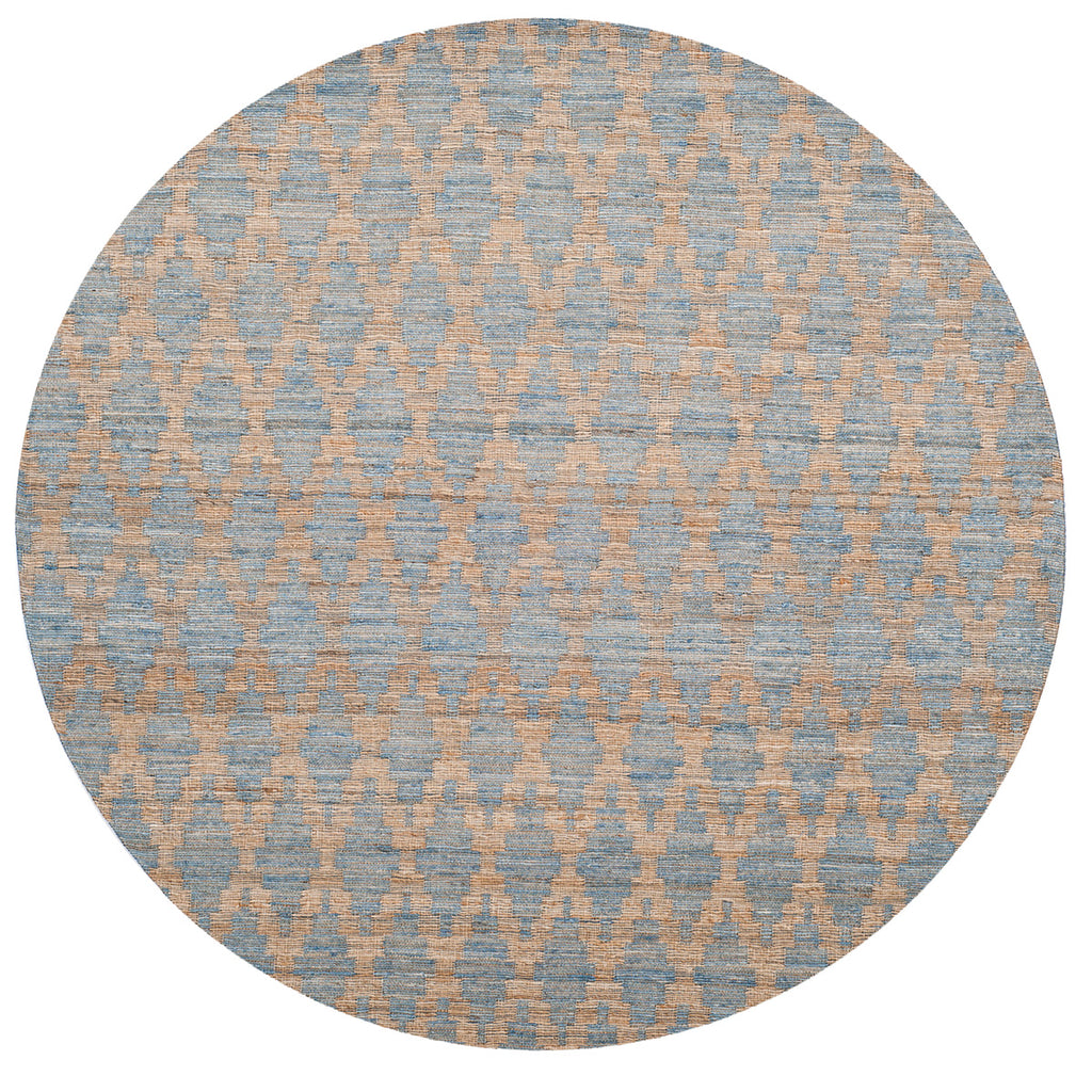 Safavieh Cape Cod Rug Collection CAP413A - Light Blue / Gold