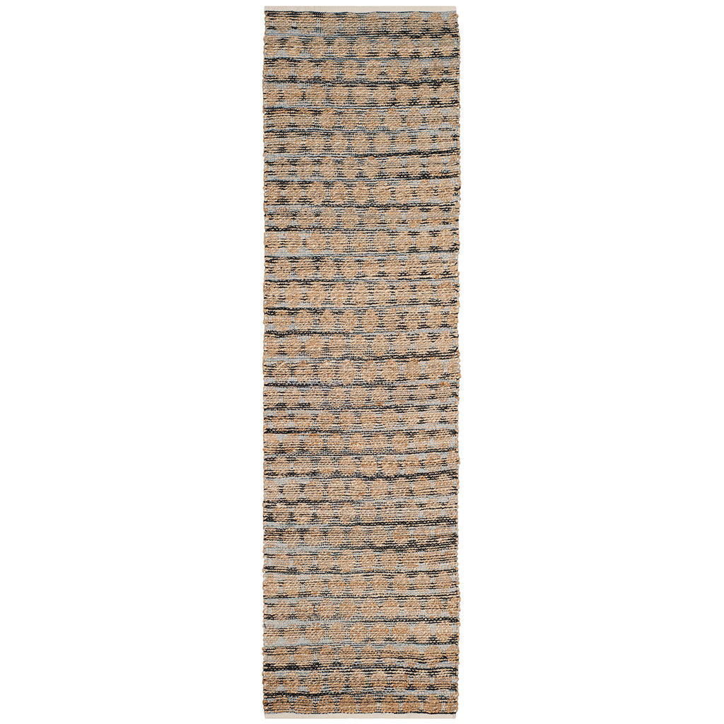 Safavieh Cape Cod Rug Collection CAP820A - Black / Natural