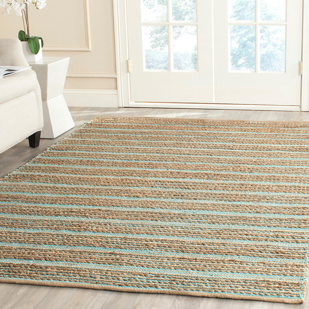 Safavieh Cape Cod Rug Collection CAP851D - Aqua