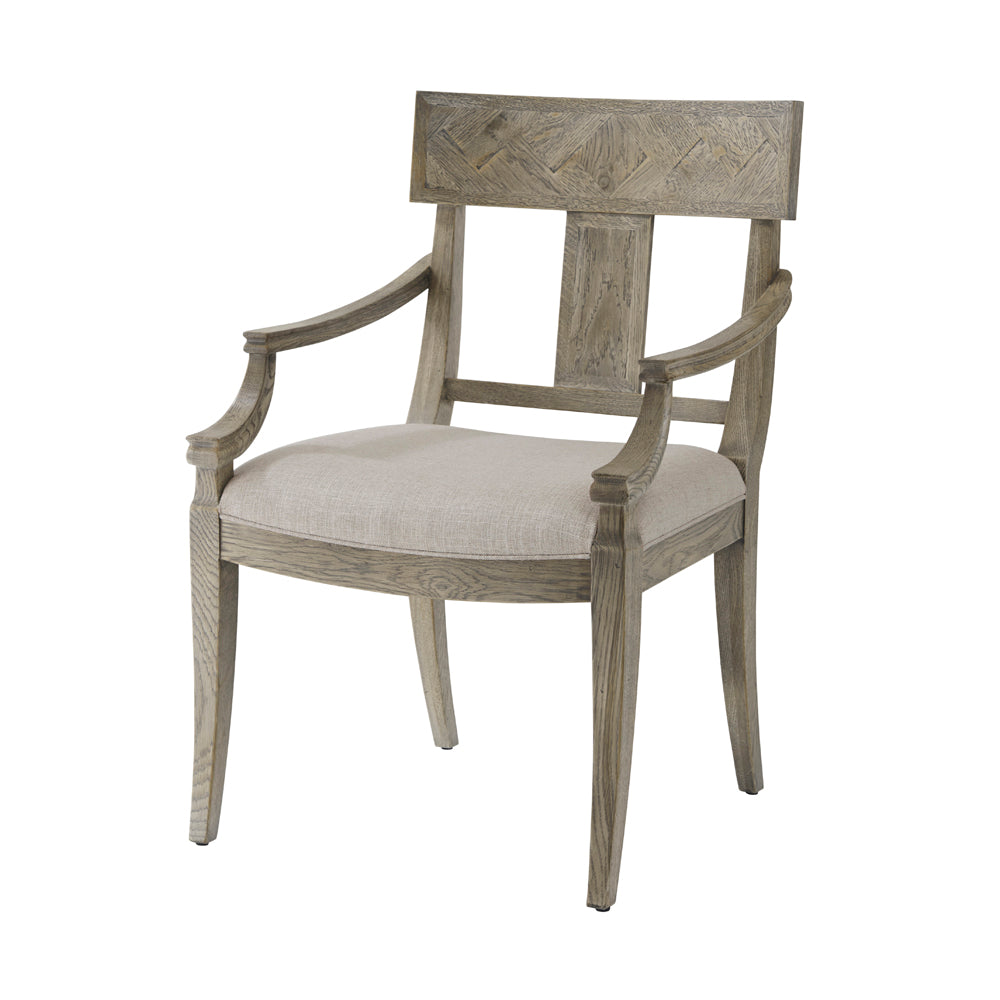 Jude Klismos Dining Armchair | Theodore Alexander - CB41029.1BYY