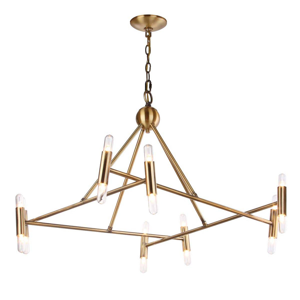 Safavieh Hegarty Chandelier-Gold