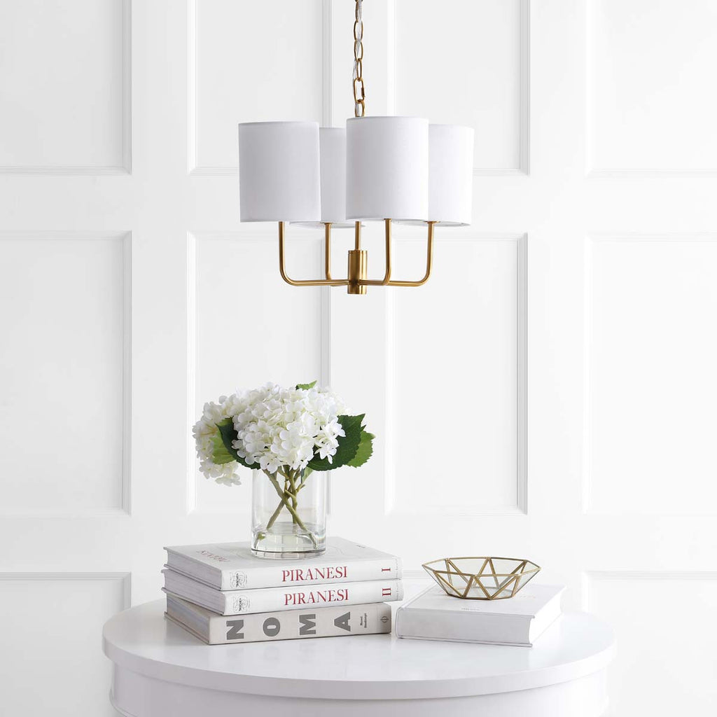 Safavieh Elias Chandelier-Brass Gold