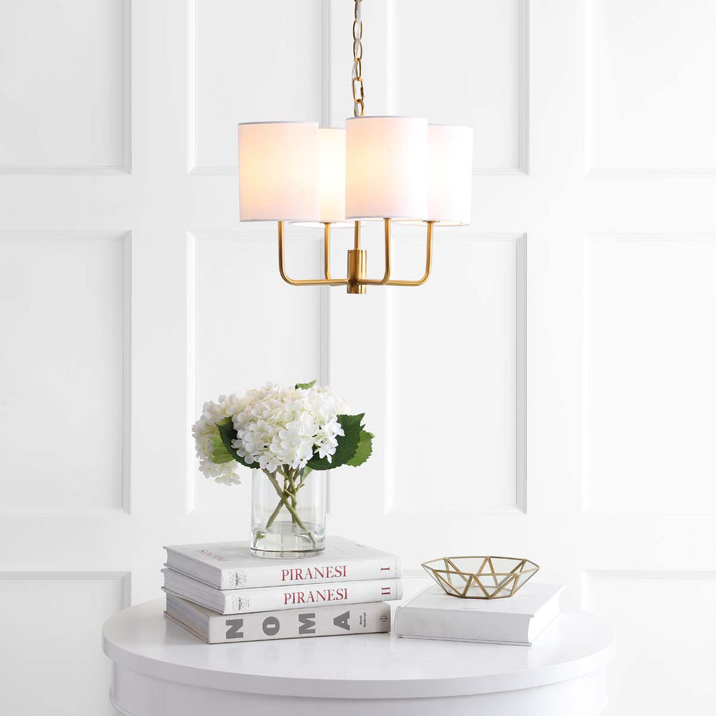 Safavieh Elias Chandelier-Brass Gold