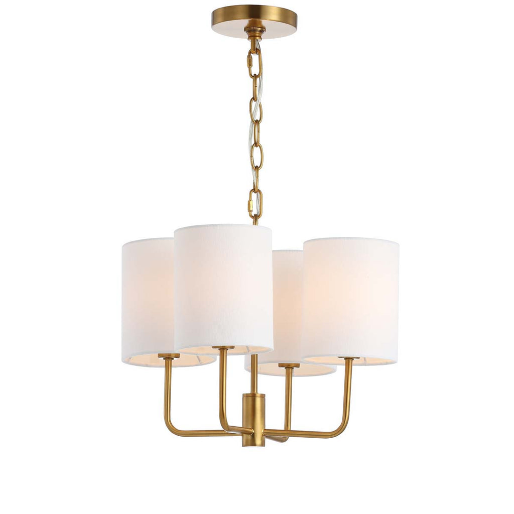 Safavieh Elias Chandelier-Brass Gold