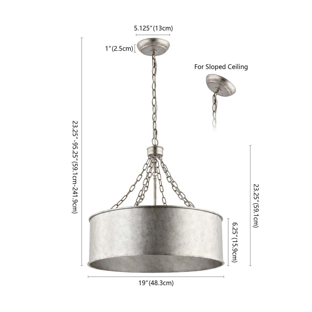 Safavieh Adison Chandelier - Silver