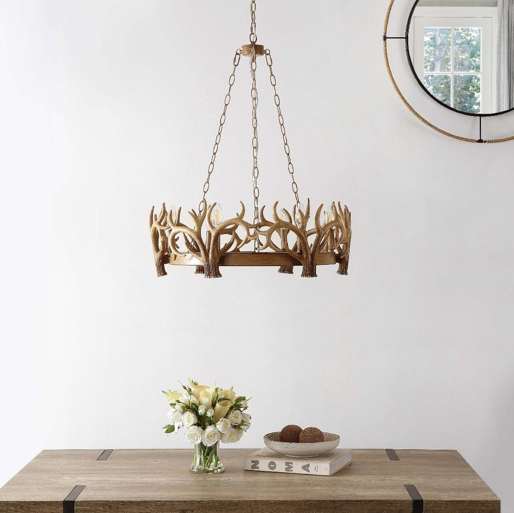 Safavieh Duriel Chandelier - Antique White