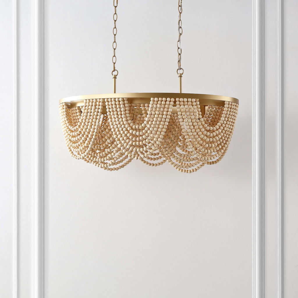 Safavieh Alluri Chandelier - Gold / Natural