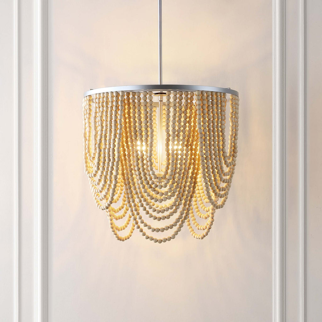 Safavieh Bressi Chandelier - Silver / Natural