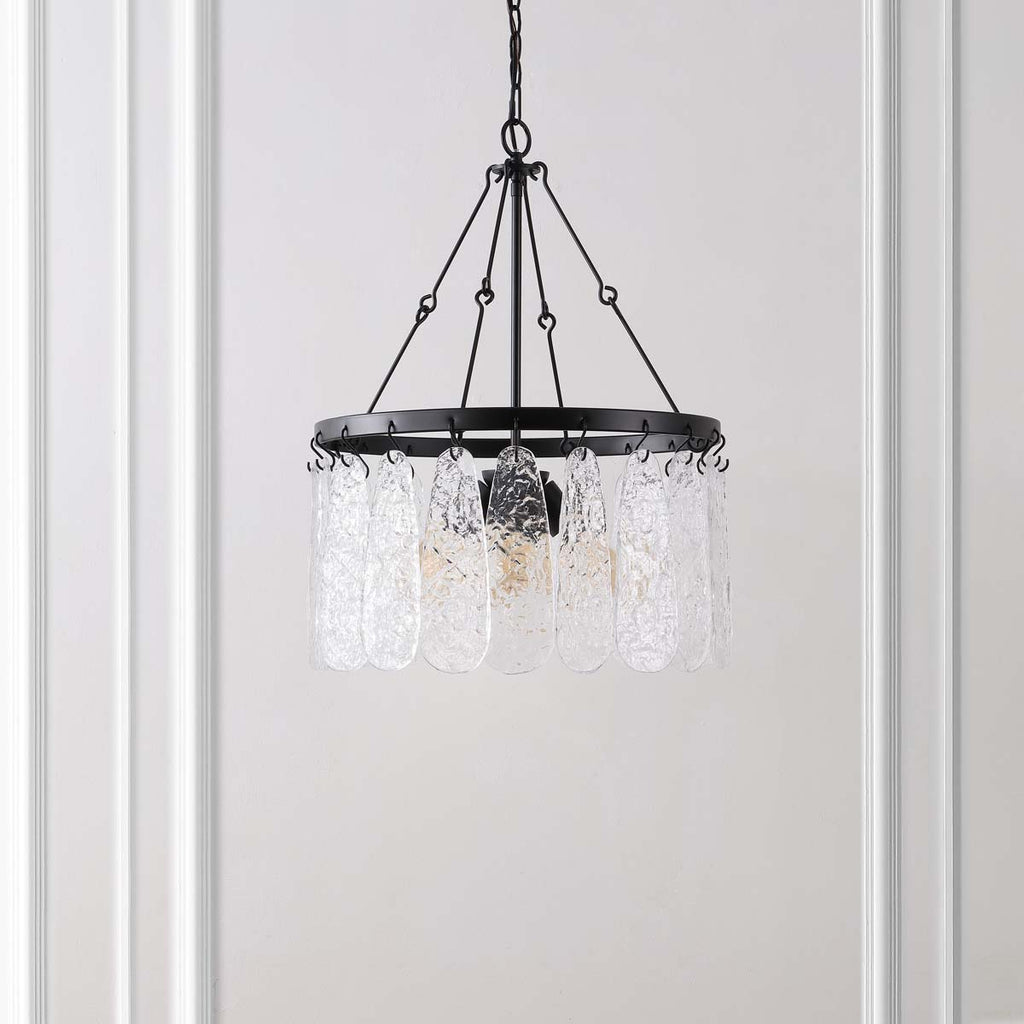 Safavieh Selene Chandelier - Black / Clear