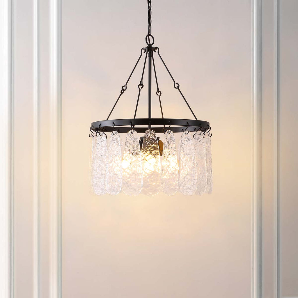 Safavieh Selene Chandelier - Black / Clear