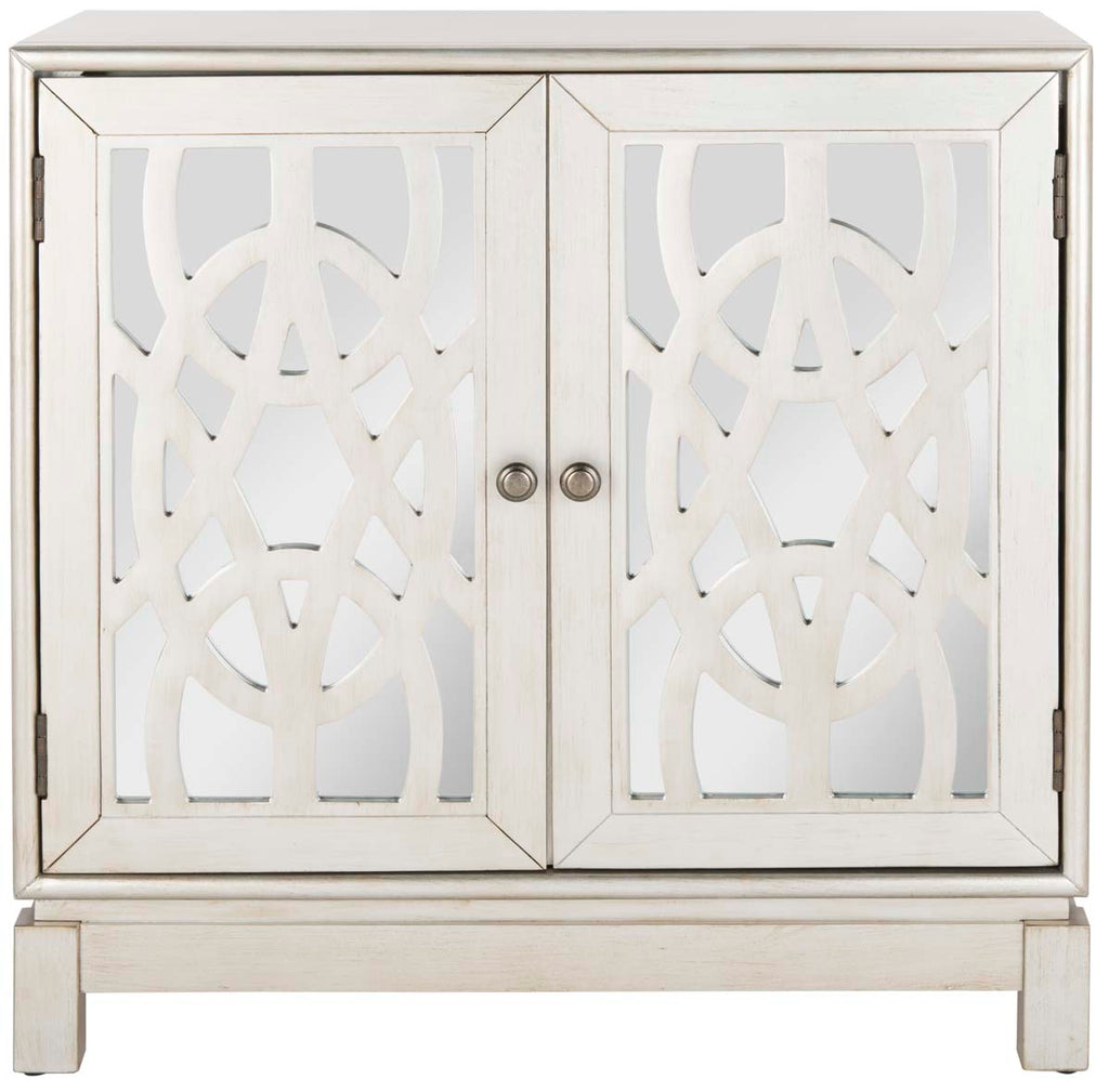 Safavieh Ashlynn 2 Door Chest - Silver