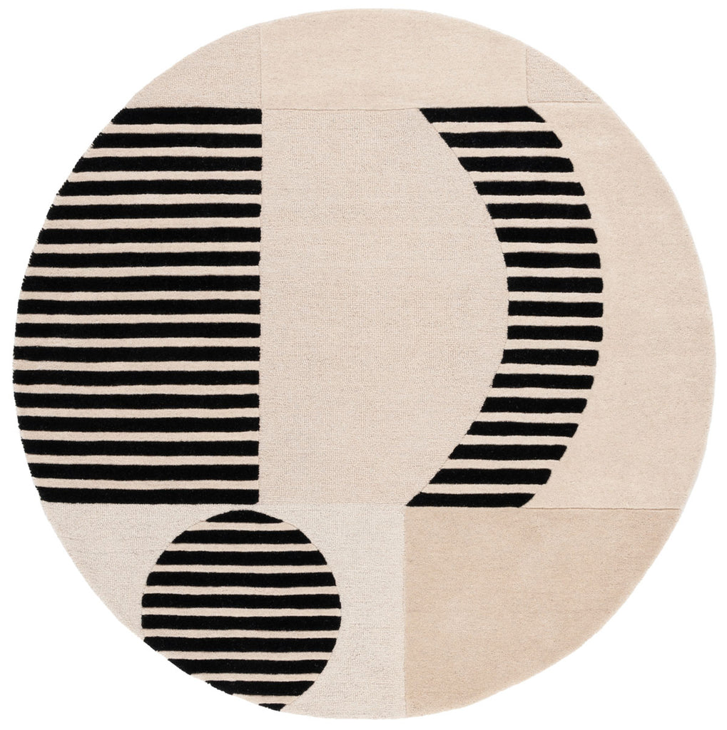 Safavieh Chatham Rug Collection: CHT203Z - Ivory / Black