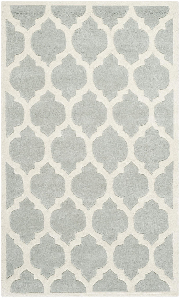 Safavieh Chatham Rug Collection CHT734E - Grey / Ivory